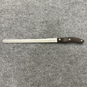 Cutco 1024 Slicing Knife USA Serrated Edge Wood Handle Carving Bread